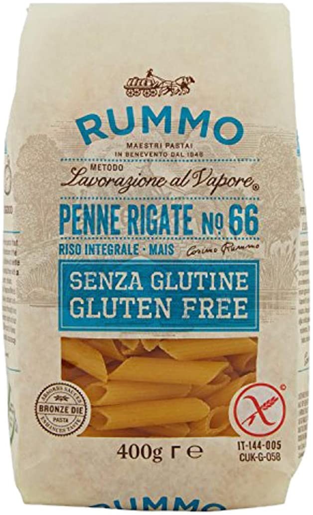 RUMMO PENNE RIGATE SENZA GLUTINE N66 DA 400 GR