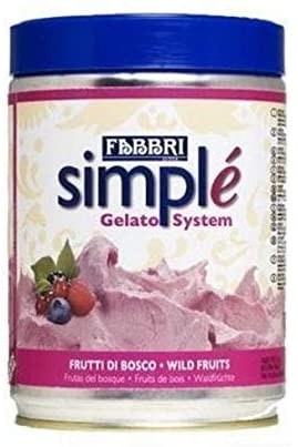 Fabbri Simpl Mantecato Ai Frutti Di Bosco Senza Glutine Da Kg